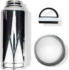 Bottiglia d'acqua isolata sottovuoto, acciaio inossidabile e doppia parete, scomparto nascosto/vano portaoggetti, rimane freddo per 24 case - Product Image 3