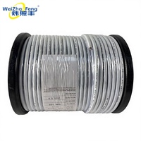 Vente directe d'usine, câble d'ordinateur blindé en feuille de cuivre 300V, conducteur en cuivre, isolation en PVC, tressé, signal UL 2464