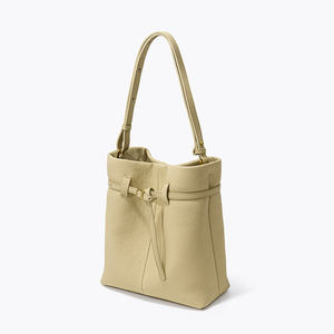 New custom logo designer vintage women's <b>handbag</b>, genuine leather women's bucket bag - Product Image 4