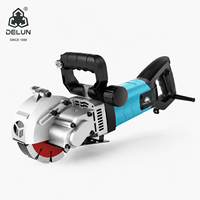 DELUN Rainureuse murale électrique 125 mm / 5 pouces pour béton, brique et maçonnerie – Fournisseur OEM