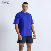 Heren Custom Hoge Kwaliteit Katoen Training Gym Sport Shirts Oversized Plus Size T-Shirts Digitaal Puff Gebreid Sportief