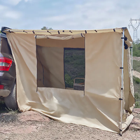 Tente de toit de haute qualité pour camping en plein air, auvent latéral de voiture, pièce murale 4x4