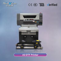 Set Lengkap Printer DTF A3 All in One Dual XP600 I1600 Head dengan Heat Press, Air Purifier, dan Printer Transfer Film PET