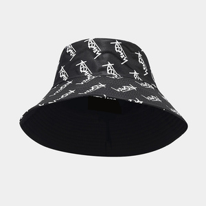 Mũ ngư dân hai mặt, mũ nam in Mũ đi biển, chu vi đầu, du lịch thể thao, mũ sợi polyester giải trí - Product Image 4