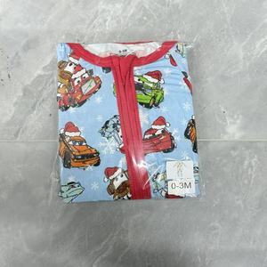 卸売出荷可能95% 竹5% スパンデックスニット双方向ジッパー秋ミステリーパジャマバンドルボックス幼児用 - Product Image 6