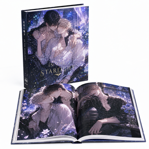 สมุดภาพพิมพ์ลายอนิเมะ BL แบบกำหนดเองและหนังสือการ์ตูนพร้อมเคลือบโฮโลแกรมลายดาวเลเซอร์ กระดาษเคลือบเงาแบบซิลค์ - Product Image 2