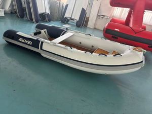 Bote RIB Hypalon Achilles de Reachsea, para <span class=keywords><strong>6</strong></span> Personas, 3.6m, con Nariz Rígida, OEM ODM, Color Azul y Gris Claro, Base para Ancla, para Rescate - Product Image 2