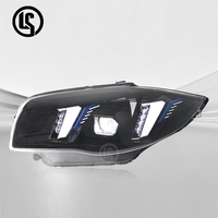 Projecteur avant LED LS pour BMW Série 1 E87 2004-2011, style Snake-eye, feux de jour
