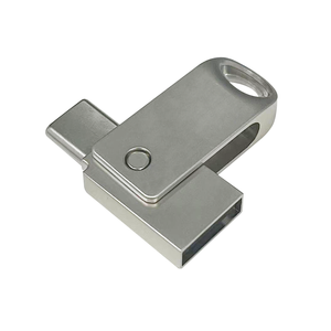 Tipo-c Rotativa Dual-purpose Metal USB <span class=keywords><strong>Flash</strong></span> Drive 3.0 Computador de grande capacidade de alta velocidade Expansão do telefone móvel Disco USB - Product Image 3
