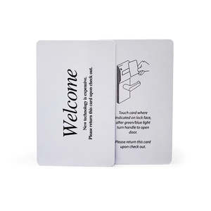 Tùy chỉnh Trắng PVC kiểm soát truy cập thẻ mini <span class=keywords><strong>Tag</strong></span> <span class=keywords><strong>1K</strong></span> chip mã QR thành viên thanh toán RFID <span class=keywords><strong>NFC</strong></span> kinh doanh có thể in rewritable - Product Image 1