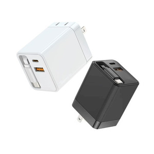Cable de Carga Rápida Telescópico USB C GAN de 65 W, QC3.0, Portátil, TIPO C, para iPhone, Laptop, Samsung - Product Image 4