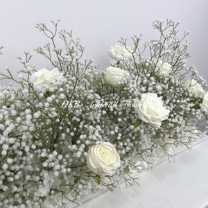 Arrangements funéraires artificiels décoration de la maison de mariage arc floral pour mariage - Product Image 4