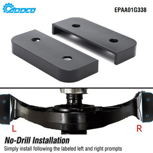 ADDCO - EPMAN Cache d'alignement du palier central d'arbre de transmission pour VW Golf 7/8 R <span class=keywords><strong>Arteon</strong></span> R Audi S3 RS3, Kit noir anodisé EPAA01G338 - Product Image 3
