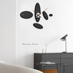 Stylish Irregular Wall <b>Clock</b> <b>Battery</b> Powered Silent Quartz Living Room Nordic Minimalist Design - Product Image 4