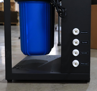 Système d'osmose inverse commercial 800 GPD sans réservoir, purificateur à flux élevé pour le traitement de l'eau des bureaux, hôtels et industries
