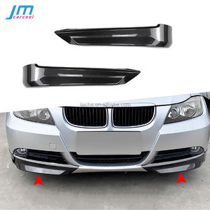 ABS pare-chocs avant volets séparateurs becquet pour <span class=keywords><strong>BMW</strong></span> série <span class=keywords><strong>3</strong></span> <span class=keywords><strong>E90</strong></span> 320i <span class=keywords><strong>325i</strong></span> Standard 2005-2008 pièces de pare-chocs avant de voiture Canard - Product Image 1