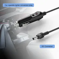 Câble d'alimentation 16AWG pour chargeur de voiture vers DC pour alimentation Starlink Mini, adaptateur allume-cigare vers DC, personnalisation prise en charge