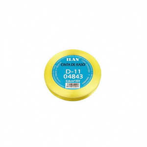 Nastro in Raso Iln 0,6cm 25Y Giallo D11 - Product Image 3