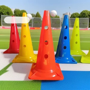 Wholesale Agility Training Sports Cones Field Marker Plastic Traffic Cone for Training <b>Soccer</b> Cones Football Basketball Drills - Product Image 2