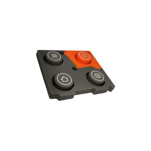 Push Elastomeric Strips Custom Size &amp; Shape Laser Printed <strong>Phone</strong> Mold Grade Tactile Parts Round Glow <strong>Silicone</strong> <strong>Rubber</strong> <strong>Keypad</strong> - Product Image 3