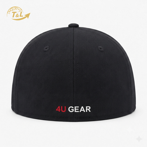 Gorras 4U ODM OEM al por Mayor, Gorras Personalizadas con Logotipo Bordado en 3D, Gorras de Visera Plana de Alta Calidad, Gorra Snapback de 6 Paneles con Visera Plana - Product Image 4