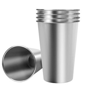 Vasos de Acero Inoxidable Dorados al por Mayor, 300 ml, Vaso Metálico Aislado 304, Taza para Beber Cerveza, Taza de Viaje - Product Image 6