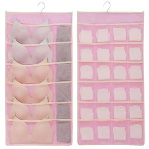 Foldable Wardrobe Organizer Closet Hanging Shelf for Bedroom Storage for <b>Clothes</b> Divider Hanging Storage <b>Boxes</b> Bra Sock - Product Image 5