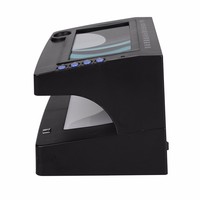 Détecteur de billets portable multifonction, longue et courte portée, UV, loupe 3X/12X pour devises multinationales, fabriqué en plastique durable