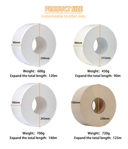 Papier hygiénique 4 plis bon marché <span class=keywords><strong>de</strong></span> <span class=keywords><strong>taille</strong></span> jumbo, rouleau d'essuie-tout commercial, papier hygiénique résistant et doux, riche en fonctionnalités - Product Image 3