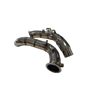 JSY0698 Sistema de enfriamiento automático portátil plateado BM * W M5 M6 F06 F10 F12 F13 M6 Gran Coupe Intercooler de coche de carreras de aluminio - Product Image 2