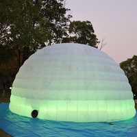 Dôme Gonflable Lumineux pour Glamping – Tente Gonflable pour Événements et Visites Nocturnes