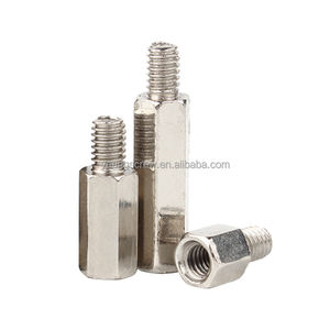 M2 M3 <span class=keywords><strong>M4</strong></span> M5 M6ทองเหลืองนิกเกิล Hex <span class=keywords><strong>Standoff</strong></span> หญิงชาย <span class=keywords><strong>Standoff</strong></span> สกรู PCB <span class=keywords><strong>Standoff</strong></span> Spacer สำหรับแป้นพิมพ์ - Product Image 3