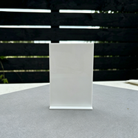 Supports de numéros de table personnalisés pour restaurants et réceptions de mariage, numéros de table/menu vierges en acrylique