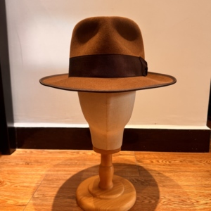 <span class=keywords><strong>Chapeau</strong></span> Fedora <span class=keywords><strong>Borsalino</strong></span> en <span class=keywords><strong>feutre</strong></span> de fourrure de lapin fait main de qualité supérieure pour homme, <span class=keywords><strong>chapeau</strong></span> Trilby élégant pour homme - Product Image 3