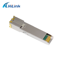 Module émetteur-récepteur optique SFP 10/100/1000 BASE-T, routeur, commutateur, port électrique GLC-T, cuivre RJ45 100M HiLink
