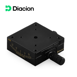 Bloques de guía lineal de goniómetro Manual de ajuste óptico de alta capacidad de carga de alimentación de engranaje helicoidal de cola de Milano de eje TX Diacion - Product Image 1