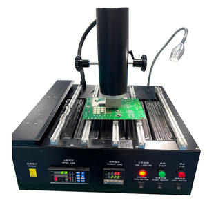 Estación de retrabajo BGA, plantillas de bolas de soldadura de 90mm y máquina Raballing de 3 zonas de alto rendimiento, equipo de soldadura de 220V - Product Image 5