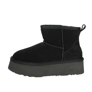 Botines de Mujer con Tacón Bajo K-10281 Negros, Altura del Tacón 37 - Product Image 1