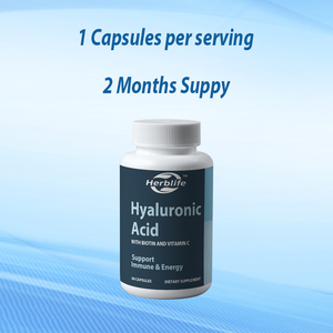 Cápsulas de Ácido Hialurónico OEM/ODM de Venta Caliente, Suplemento de Hialuronato de Sodio, Apoyo Inmunológico y para las Articulaciones, 60 Cápsulas Vegetales - Product Image 4