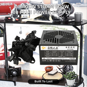 <span class=keywords><strong>Dragon</strong></span> Storm <span class=keywords><strong>CB</strong></span>-Zertifiziertes 500W APFC ATX Vollspannungs-Netzteil mit 120mm Lüfter, 80+ Standard Desktop-Computer-Netzteil, Neuerscheinung auf Lager - Product Image 2