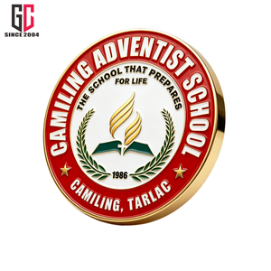 Pin de Solapa Personalizado de Metal Esmaltado para Escuela Adventista, Regalo para Estudiantes, Fabricado por una Empresa con 12 Años de Experiencia - Product Image 4