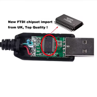 Adaptador de Cable Serial RJ11/12 6P4C RS232 con Chip FTDI FT232RNL para APC PDU UPS 940-0144 BMS Batería