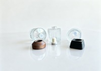 Bouteille diffuseur de parfum cylindrique en verre transparent personnalisée et élégante de 120 ml, 150 ml, 250 ml, flacon vide pour parfum d'ambiance