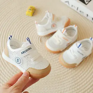 2023 summer new products children's net shoes Baby Soft soles 0-2 years old boy and girl walking shoes