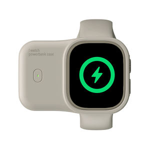Portable 1200 MAh Mini Power Bank pour <span class=keywords><strong>Apple</strong></span> Watch Series 9 ultra 49mm Chargeur sans fil magnétique pour Iwatch Series 8 7 44mm 45mm - Product Image 1