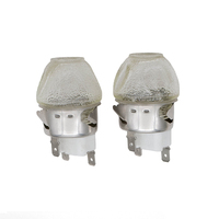 Ampoule halogène personnalisée de 35.5mm pour four, barbecue, grille-pain, four, source d'alimentation électrique en acier inoxydable résistant à la chaleur à-300 °C