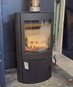 Poêle à bois autoportant de conception écologique européenne, <span class=keywords><strong>cheminée</strong></span> intérieure - Product Image 5