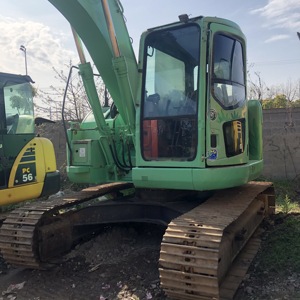 Komatsu รถขุดไฮดรอลิกแบบใช้แล้ว Pc138Us-2E1ปั๊มเครื่องยนต์ฮอนด้า13.8ตันสินค้าญี่ปุ่นสภาพดี - Product Image 2