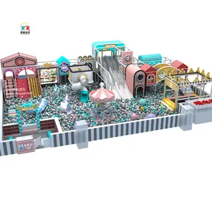 Çin fabrikadan çok fonksiyonlu kapalı oyun alanı ekipmanları çocuk oyun bölgesi çocuk eğlence için ücretsiz düzen tasarımı