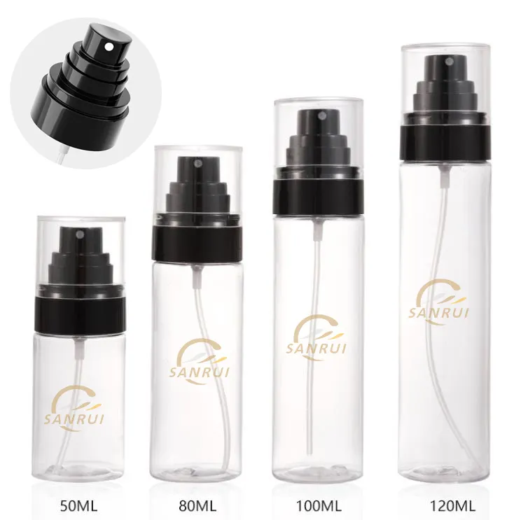 30ml 60ml 80ml 100ml Spray Bottle Fine Mist Perfume Sub-pack Toner Lotion Bottle